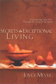 Tapa de Secrets to Exceptional Living