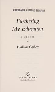 Tapa de Furthering my education