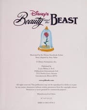 Tapa de Disney's beauty and the beast