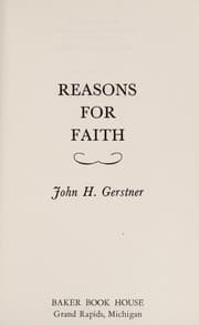Tapa de Reasons for faith