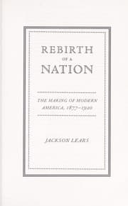 Tapa de Rebirth of a Nation
