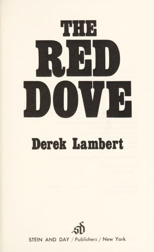 Tapa de The red dove