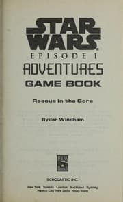 Tapa de Star Wars - Rescue in the core game book