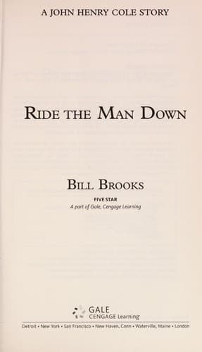 Tapa de Ride the man down