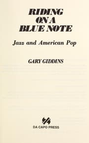 Tapa de Riding on a blue note