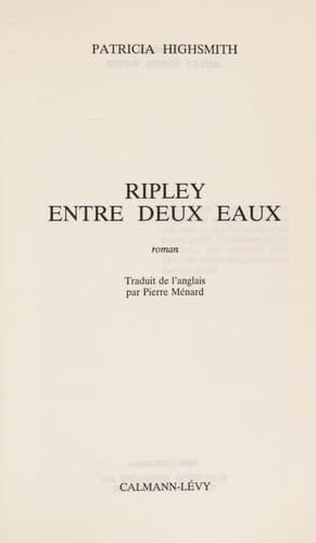 Tapa de Ripley entre deux eaux