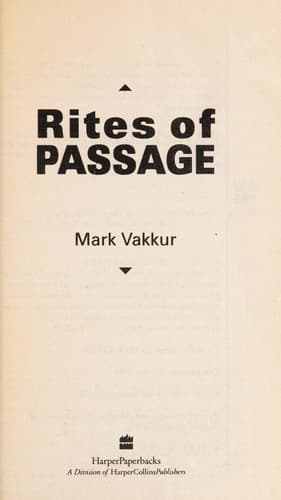 Tapa de Rites of passage