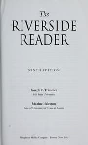 Tapa de The Riverside reader