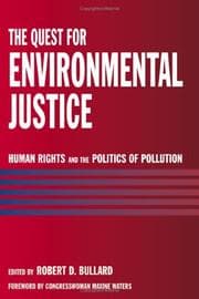 Tapa de The quest for environmental justice