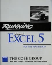 Tapa de Running Microsoft Excel 5 for the Macintosh