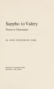 Tapa de Sappho to Valery
