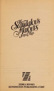 Tapa de The Scandalous Marquis