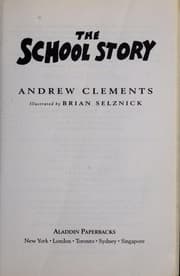 Tapa de The school story