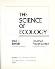 Tapa de The science of ecology