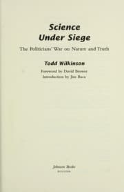 Tapa de Science under siege : the politicians' war on nature and truth