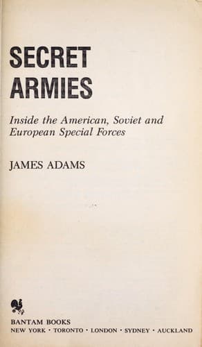 Tapa de Secret armies