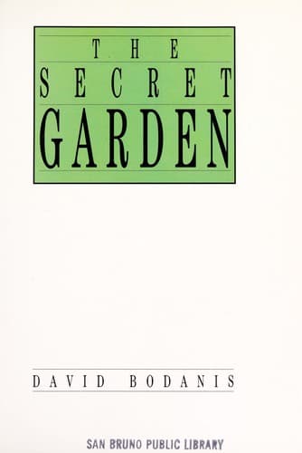 Tapa de The secret garden