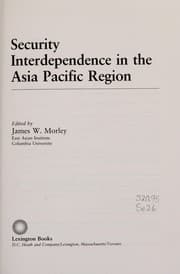 Tapa de Security interdependence in the Asia Pacific region