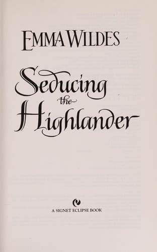Tapa de Seducing the Highlander