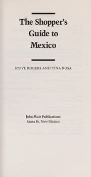 Tapa de The shopper's guide to Mexico