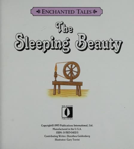 Tapa de The sleeping beauty