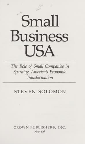 Tapa de Small business USA