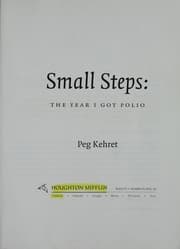 Tapa de Small steps : the year I got polio