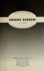 Tapa de Smoke screen : a novel