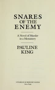 Tapa de Snares of the enemy : a novel of murder in a monastery
