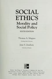 Tapa de Social ethics