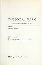 Tapa de The Social fabric