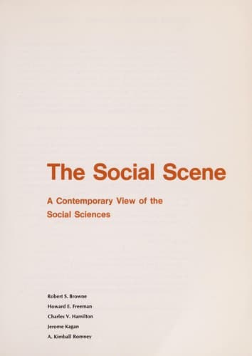 Tapa de The social scene