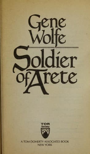 Tapa de Soldier of Arete