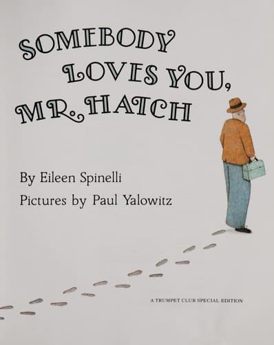 Tapa de Somebody loves you, Mr. Hatch