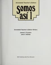 Tapa de Somos así