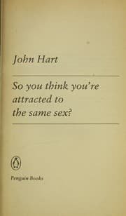 Tapa de So you think you're attracted to the same sex?