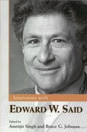 Tapa de Interviews With Edward W. Said
