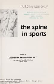 Tapa de The spine in sports