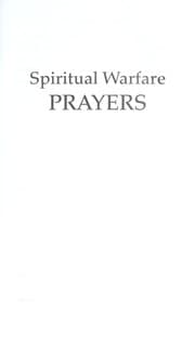 Tapa de Spiritual warfare prayers