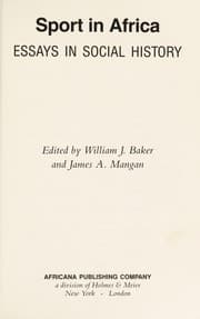 Tapa de Sport in Africa : essays in social history