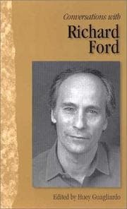 Tapa de Conversations with Richard Ford