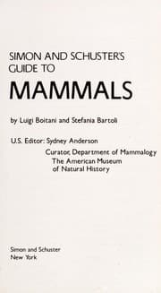 Tapa de S and S Mammals