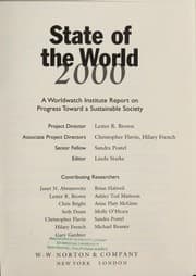 Tapa de State of the world, 2000
