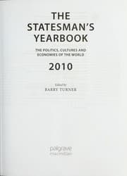 Tapa de The Statesman's Yearbook 2010