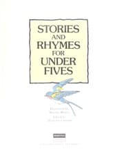 Tapa de Stories and rhymes for under fives