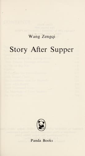 Tapa de Story after supper