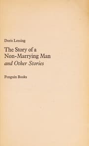 Tapa de The story of a non-marrying man and other stories