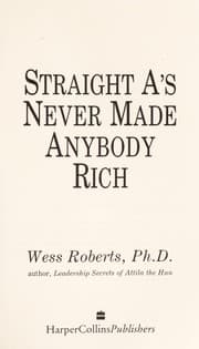 Tapa de Straight A's never made anybody rich