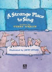 Tapa de A strange place to sing