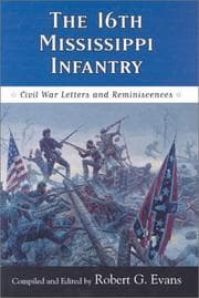 Tapa de The 16th Mississippi Infantry